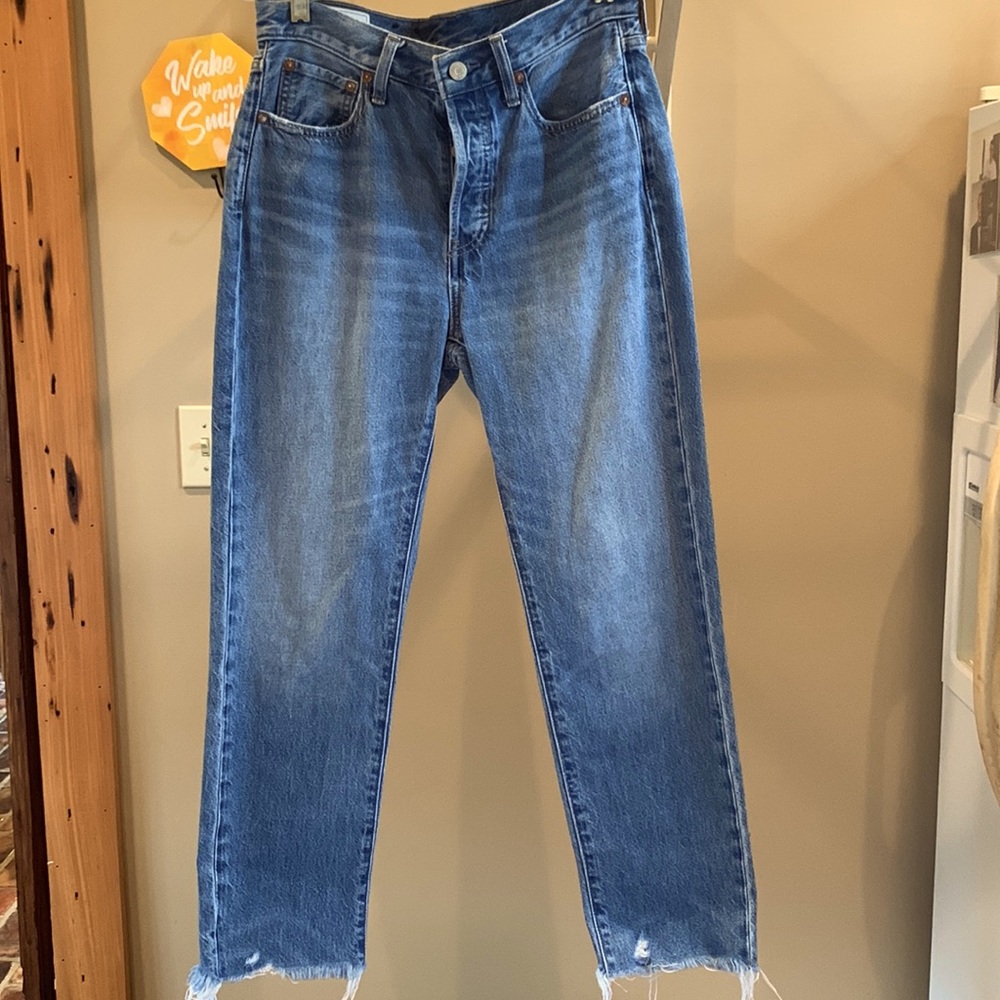 Gap Boyfriend Mid Rise Jeans